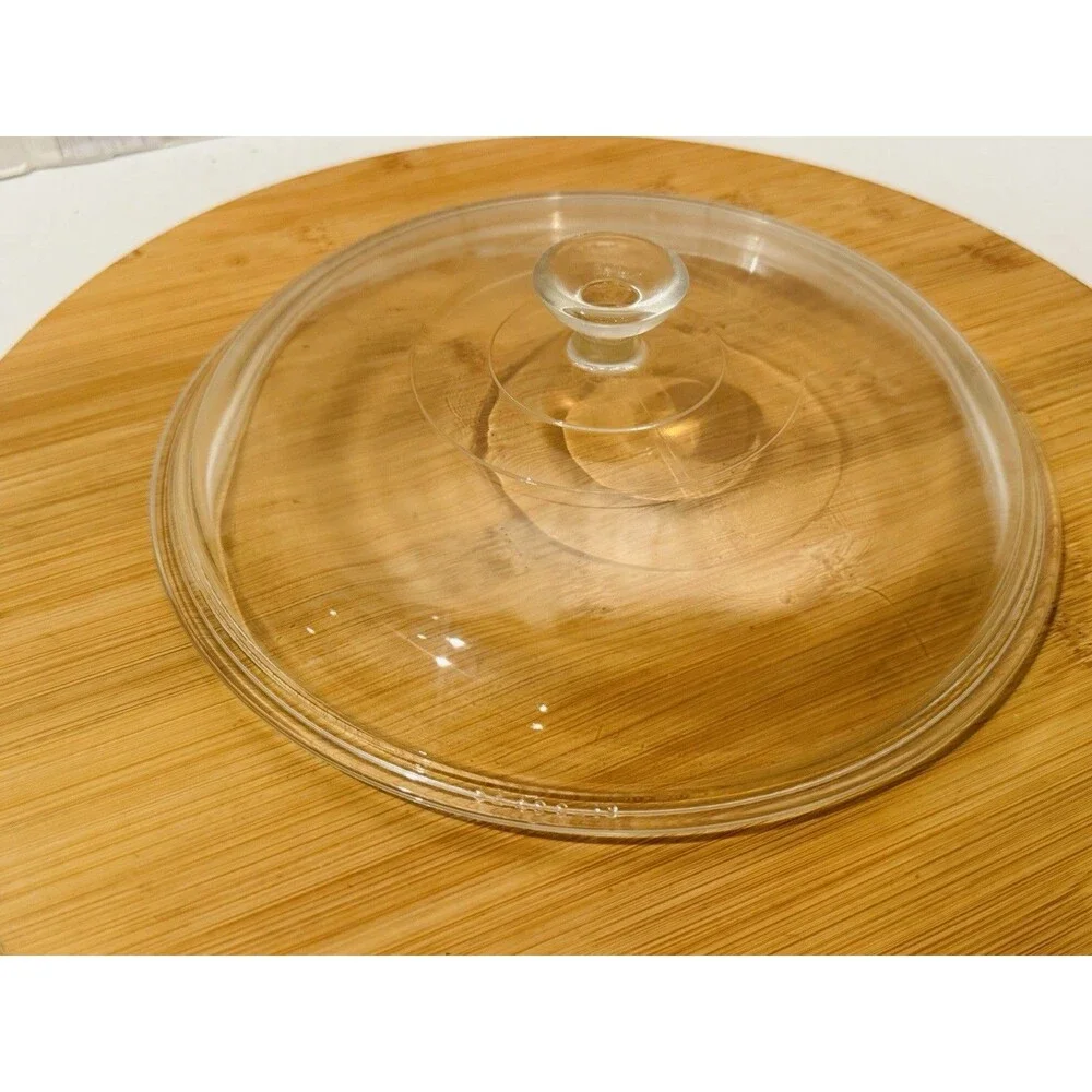 Vintage Pyrex Turquoise Hospitality Casserole 2-Qt Complete Model 443-CW-1